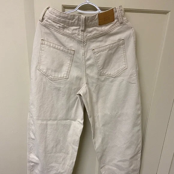 BDG Urban Outfitters Cream Erin Cocoon Pants - Picture 7 of 11